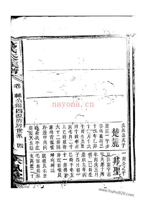 【万氏大全族谱】不分卷（巴陵家谱）_N0929.pdf