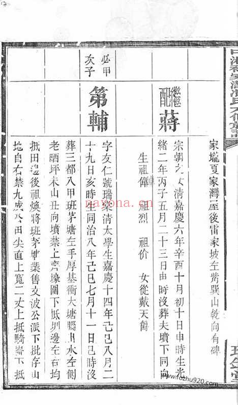 【中湘裕家湾冯氏六修族谱】（湖南湘潭家谱）_N1349.pdf