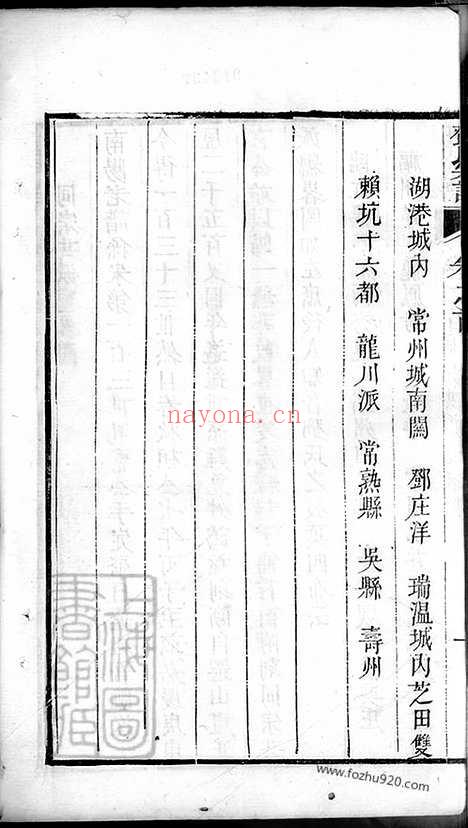 【洞庭明月湾邓氏续辑宗谱】四卷_首一卷_末一卷（吴县家谱）_N3007.pdf