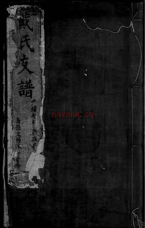 【戴氏支谱】一卷（绩溪家谱）_N3964.pdf