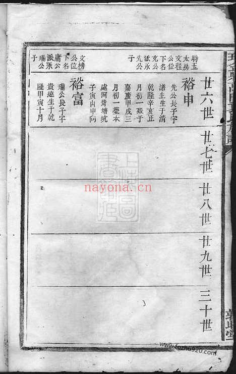 【瑞金县万田袁氏族谱】不分卷_N4721.pdf