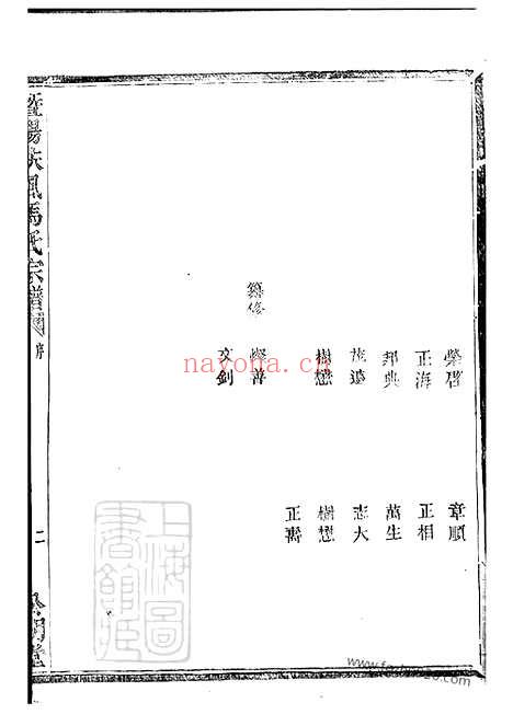 【暨阳扶风马氏宗谱】十卷_N4876.pdf