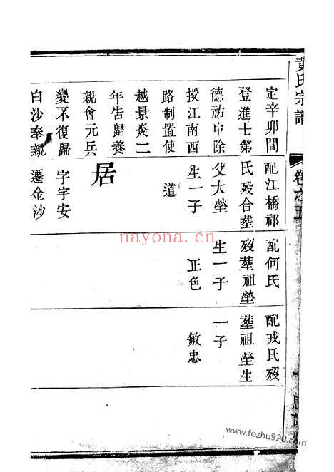 【兰陵仁厚里黄氏宗谱】八卷（武进家谱）_N0231.pdf