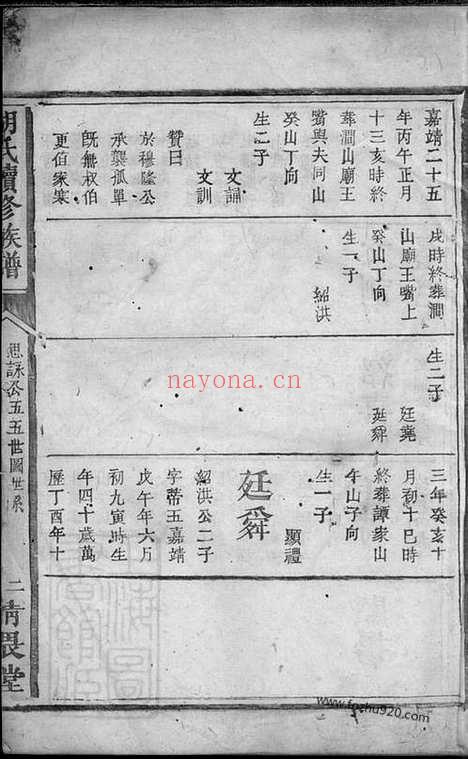 【胡氏续修族谱】不分卷_N7595.pdf