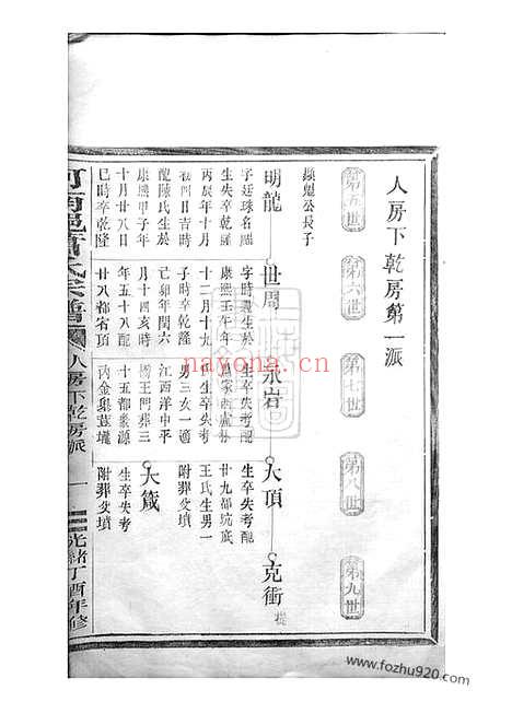 【河南郡萧氏宗谱】不分卷（平阳家谱）_N3682.pdf