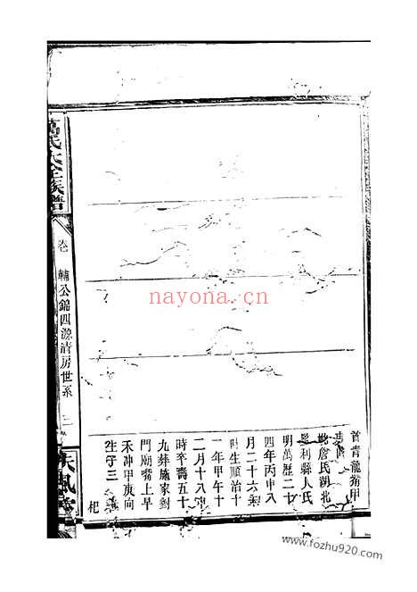 【万氏大全族谱】不分卷（巴陵家谱）_N0929.pdf