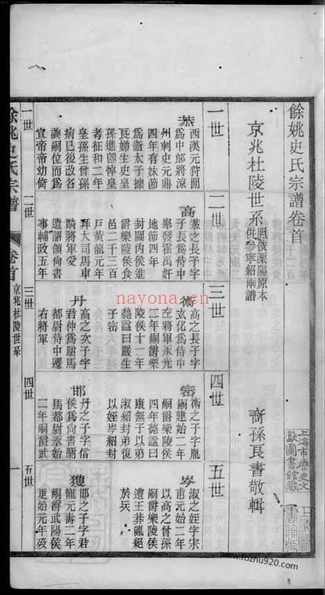 【馀姚史氏宗谱】十二卷_首二卷_末三卷_N5470.pdf