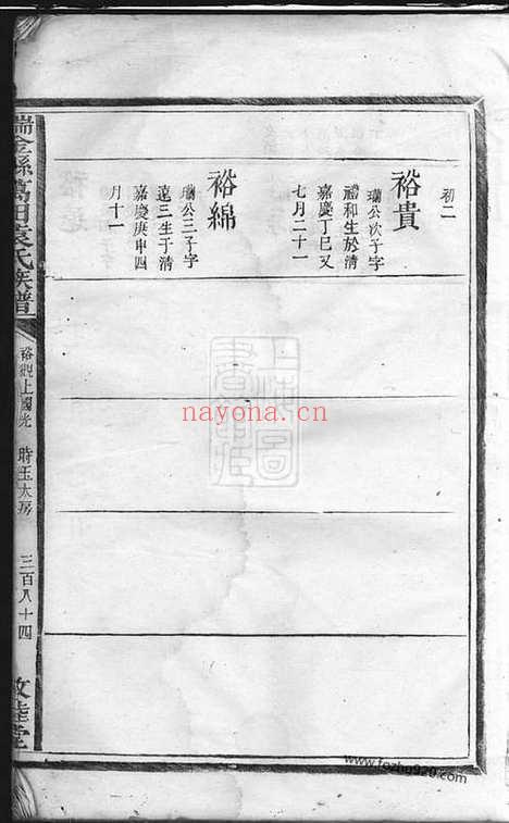 【瑞金县万田袁氏族谱】不分卷_N4721.pdf