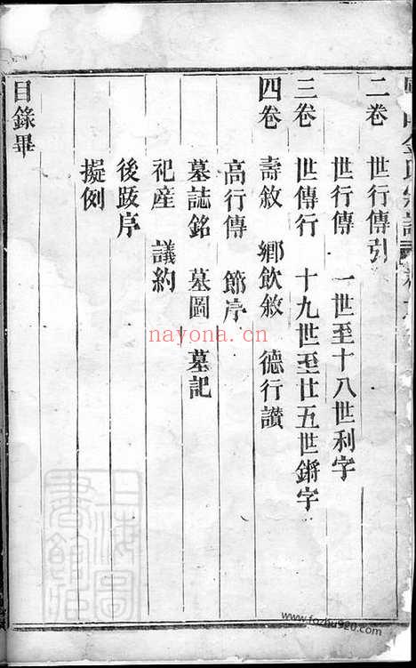 【凤山金氏宗谱】四卷（义乌家谱）_N7121.pdf