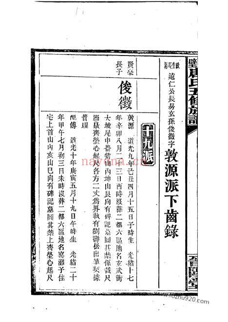 【沩宁石壁唐氏五修族谱】（宁乡家谱）_N2088.pdf