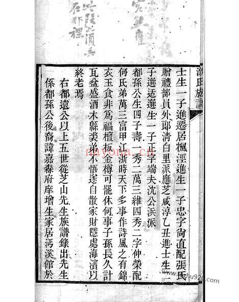 【孝义旌门沈氏北支十三房上海支族谱】不分卷_N6799.pdf