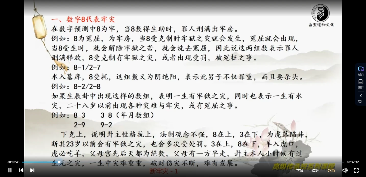 图片[4]_周盛渲《数字神断高级课程》视频22集_易经玄学资料网