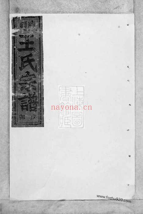 【清河郡王氏宗谱】（处州家谱）_N1684.pdf