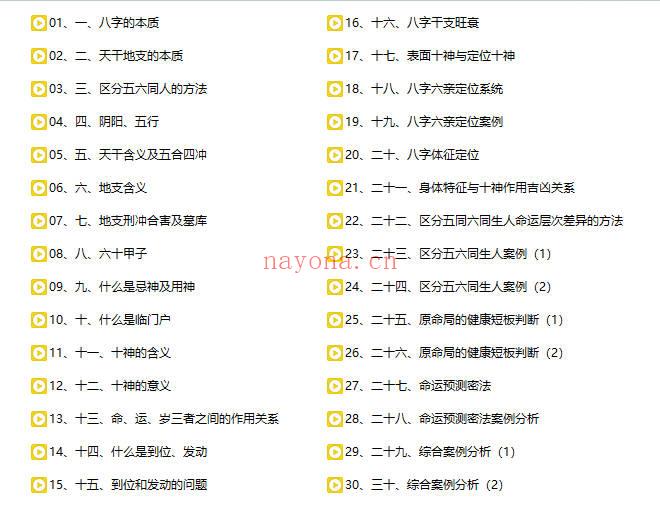 持敏《四柱时空信息学》30集视频