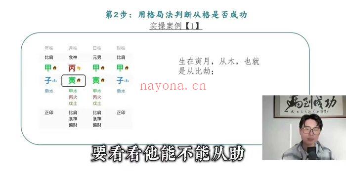 大乐《八字格局法训练营四期》17集视频课程