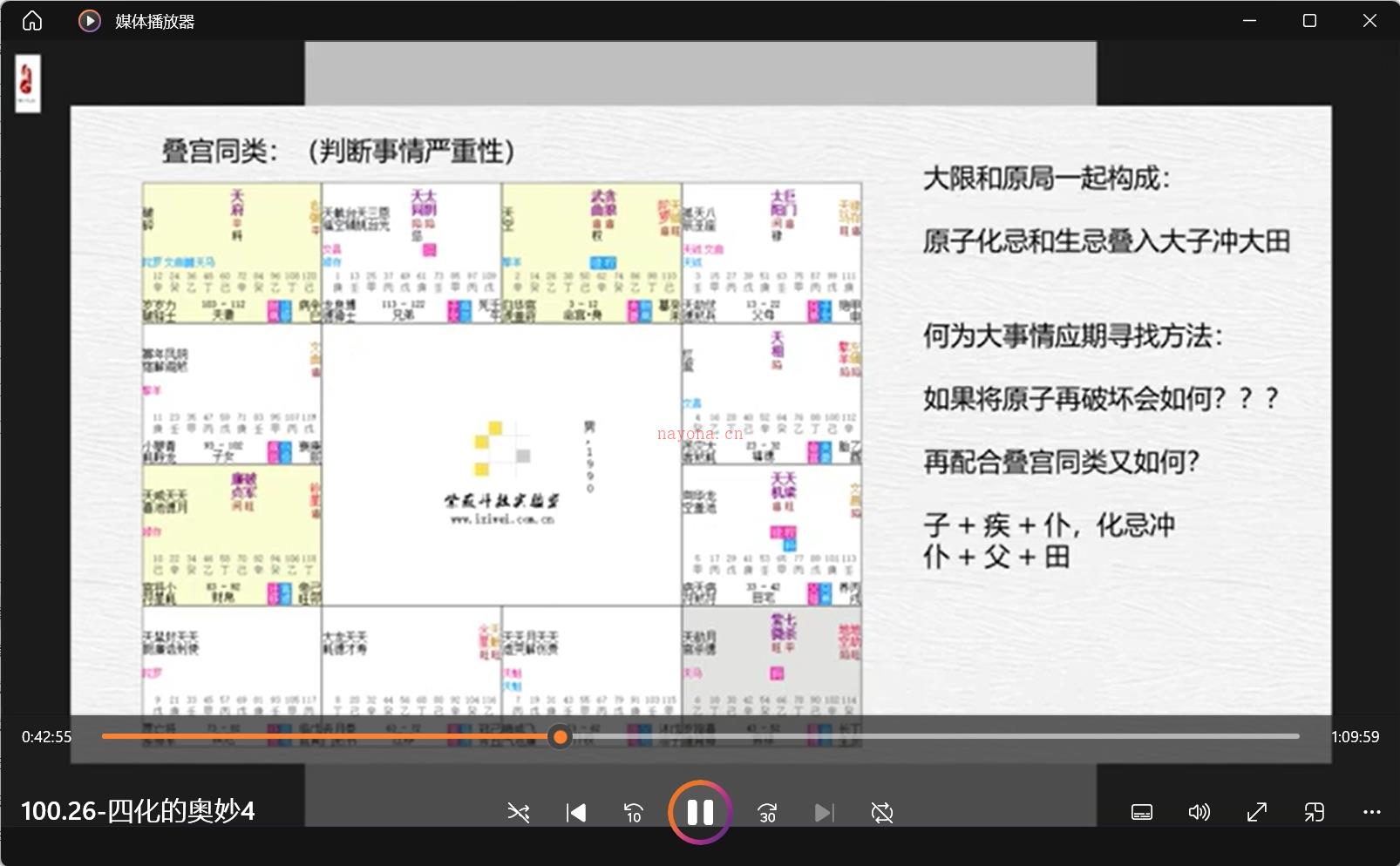 龙眠山人紫微斗数2023+送2022（视频113集完整版）视频+课件全套