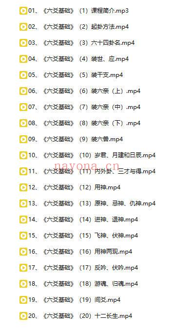 佟笑冰《八卦六爻预测》全集精讲 共60课视频