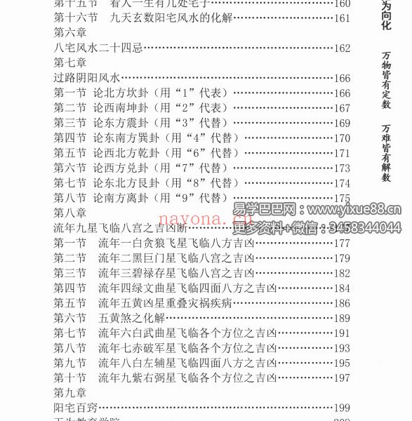 玄贶《阳宅秘诀和化解大法》209页 无为学院内部读物