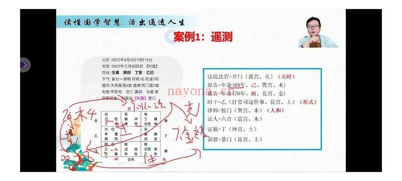 嵩哲老师《奇门风水奇门姓名学》合集79集视频