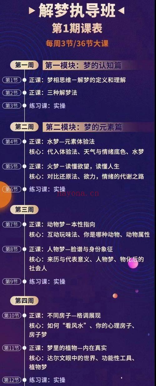 曾奇峰 解梦执导班《90天带你成为解梦师》49集视频