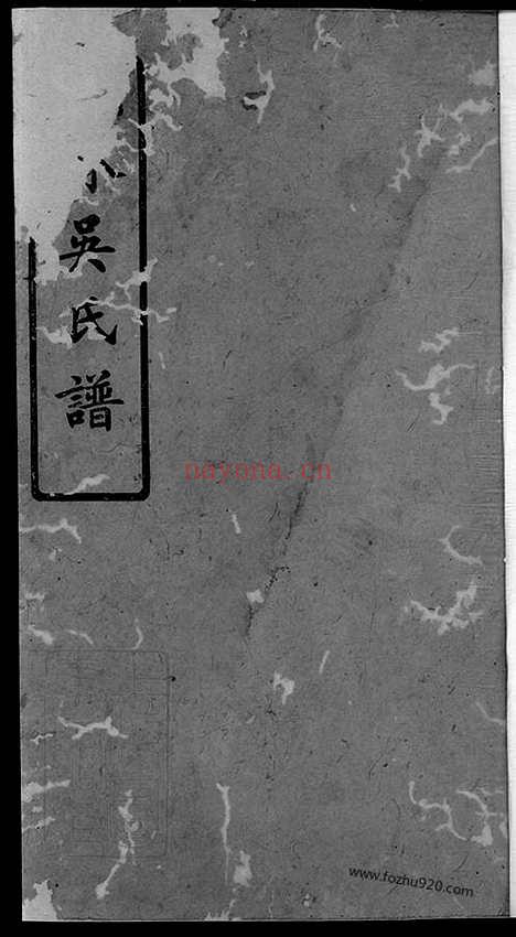 【桃林吴氏义谱】不分卷（湘阴家谱）_N6412.pdf