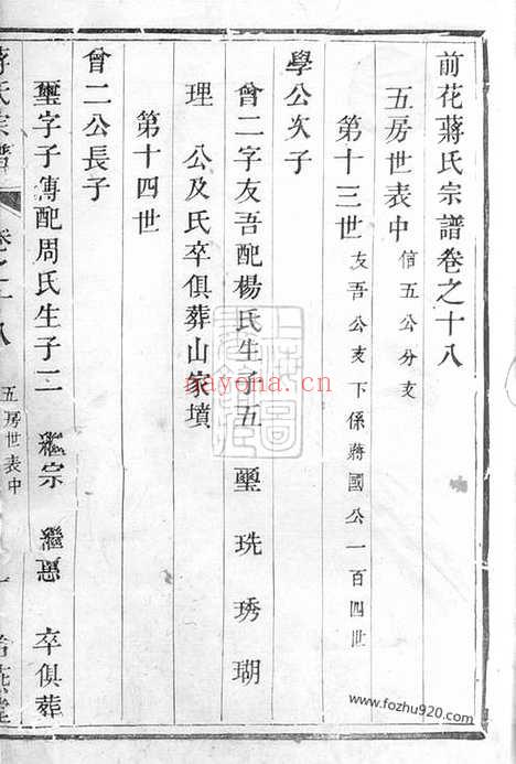 【前花蒋氏宗谱】三十卷_末一卷（溧阳家谱）_N2751.pdf