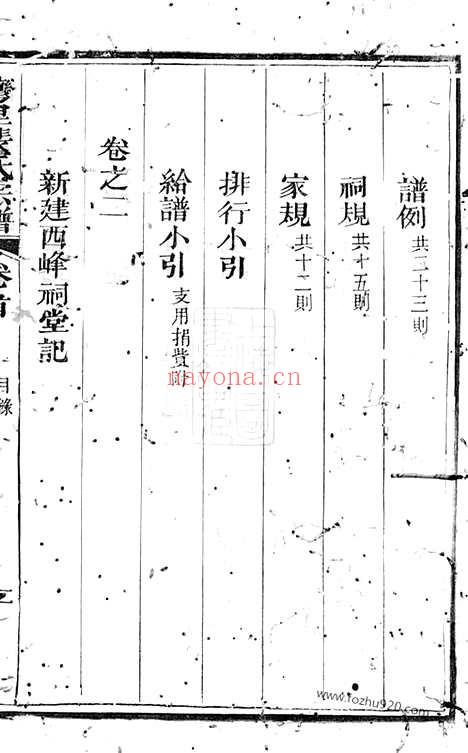 【湾里裴氏族谱】六卷_首一卷（黟县家谱）_N2793.pdf