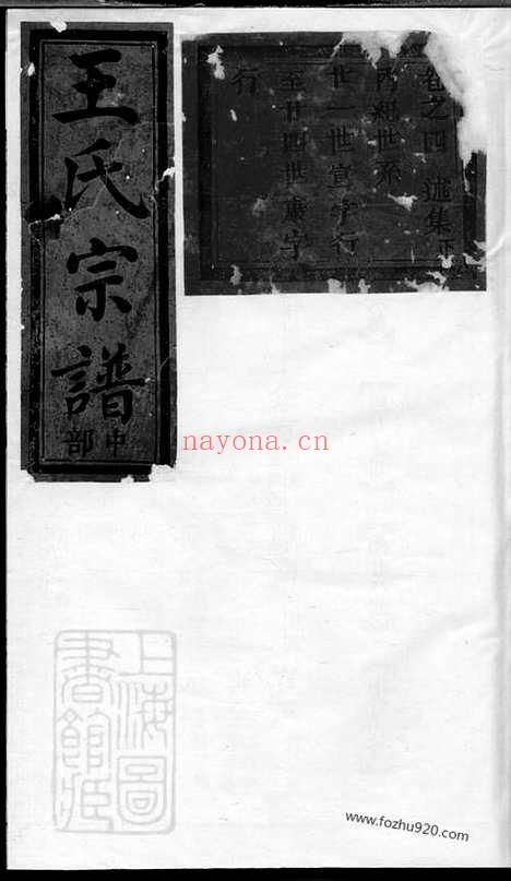 【五云王氏宗谱】（缙云家谱）_N1825.pdf