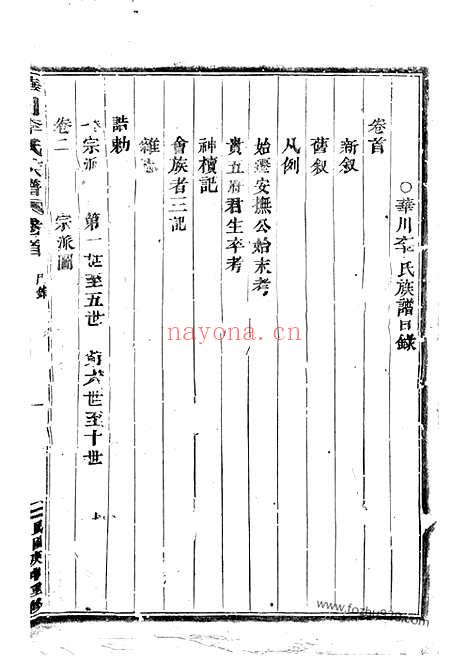 【华川李氏族谱】二十三卷_首一卷_末一卷_N6051.pdf