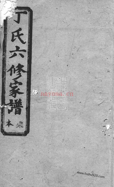 【沩宁丁氏六修家谱】（宁乡家谱）_N4533.pdf