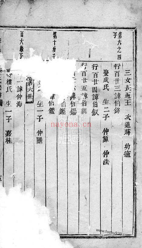 【白麟溪义门郑氏宗谱】不分卷（浦阳家谱）_N2865.pdf