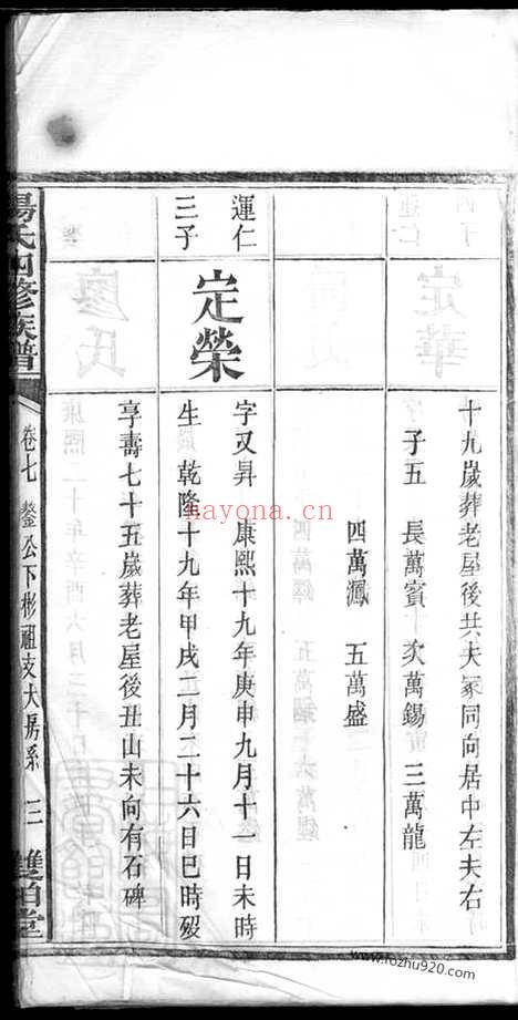 【汤氏四修族谱】（宁乡家谱）_N1303.pdf