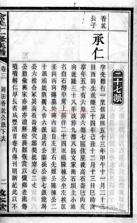 【喻氏十一修族谱】（宁乡家谱）_N1020.pdf