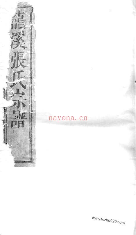 【龙溪张氏十甲人房宗谱】二十八卷（浦江家谱）_N7930.pdf