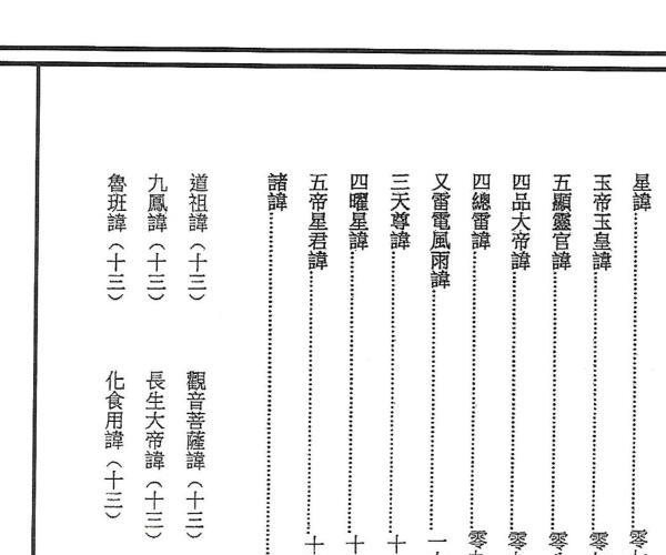 《道教讳字集秘本》 -神秘学领域最全