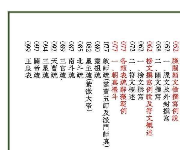 《道教表疏申状榜牒文检卷》 -神秘学领域最全