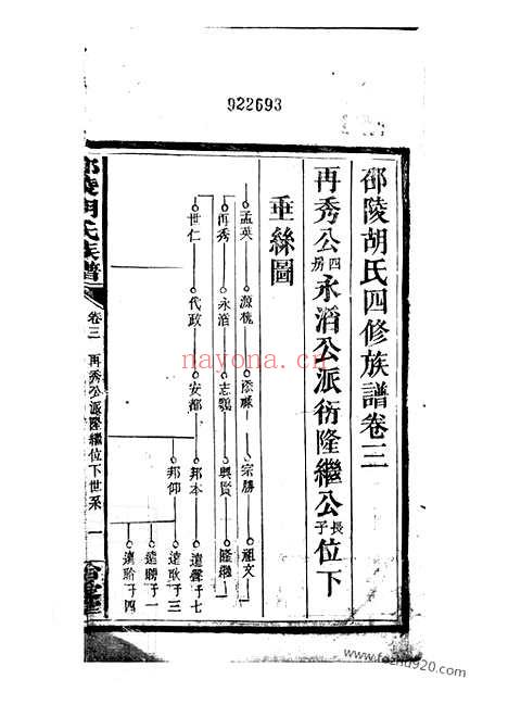 【邵陵胡氏四修族谱】十三卷_首三卷_末一卷_N7449.pdf