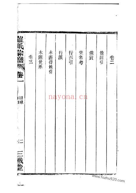 【濡须崔氏宗谱】八卷（无为家谱）_N0358.pdf