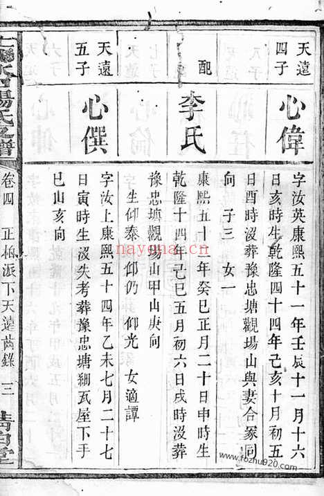 【上湘水口杨氏支谱】（湘乡家谱）_N2230.pdf