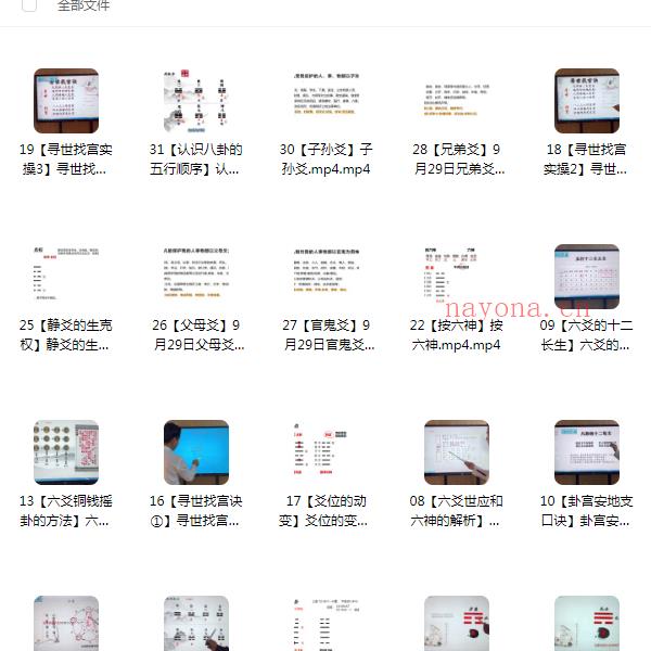 林森易道六爻初级+高级72集