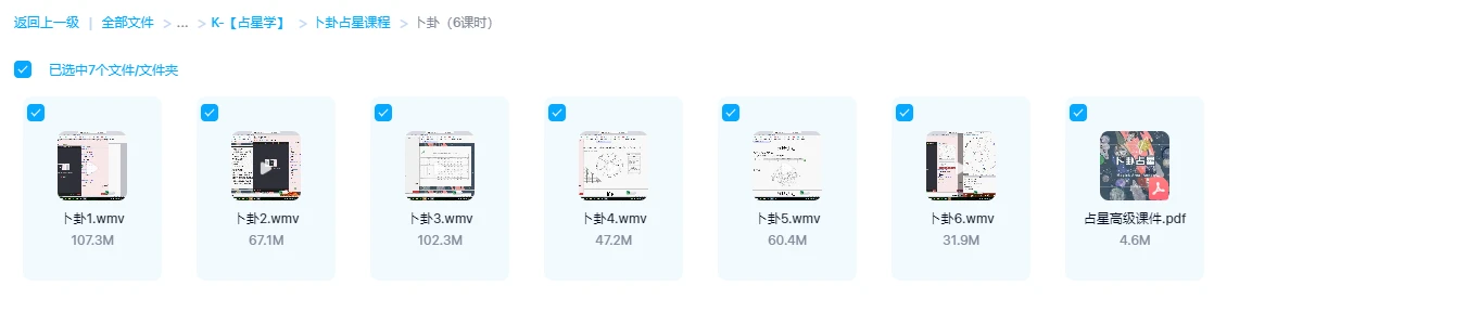 图片[5]_Anna卜卦占星+吴坤卜卦占星课程（视频+讲义+教材）_易经玄学资料网