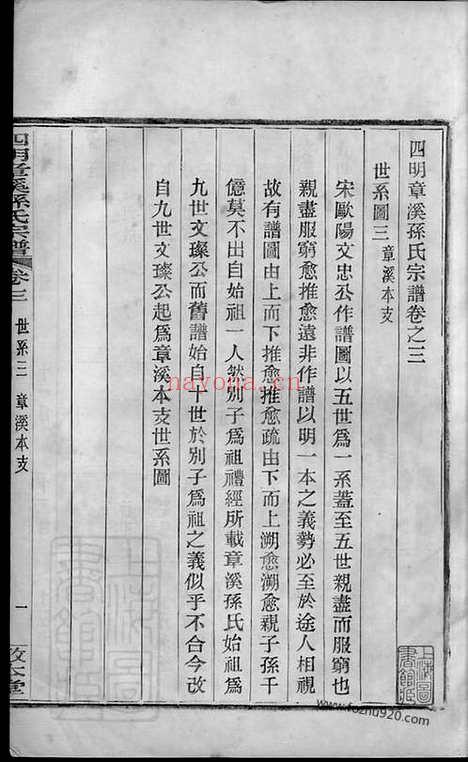 【四明章溪孙氏宗谱】十卷_首一卷_末一卷（鄞县家谱）_N0178.pdf