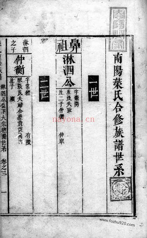 【楚南叶氏族谱】（宁乡、湘潭、浏阳家谱）_N0895.pdf