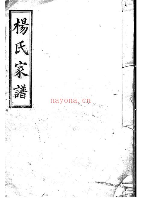 【长沙杨氏家谱】_N2162.pdf