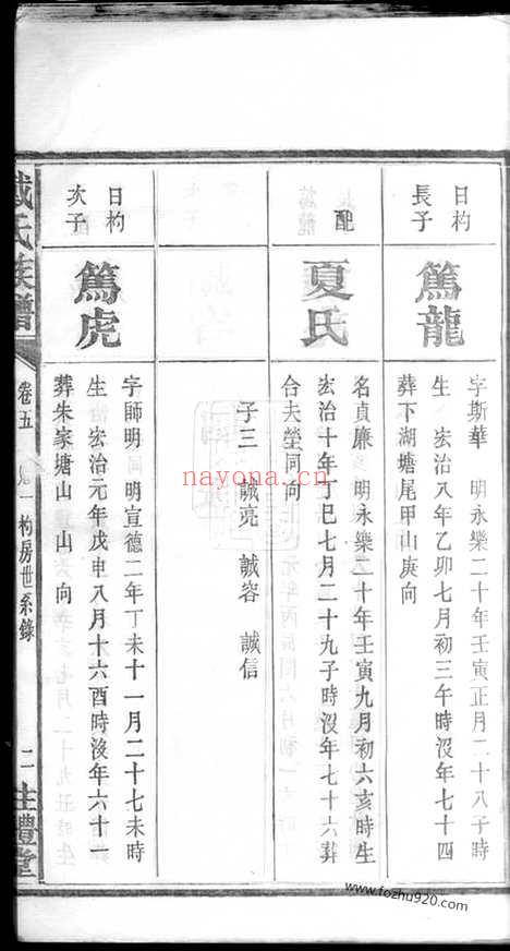 【沩宁戴氏四修族谱】十二卷（宁乡家谱）_N3961.pdf