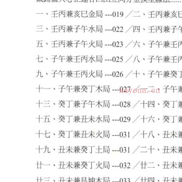 罗添友《各家秘传立向分金线法》484页