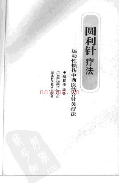 圆利针疗法_运动性损伤中西医结合-针灸疗法.pdf