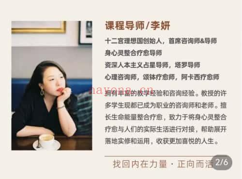 李妍《心灵能量疗愈课：找回内在力量，正向而活》视频5集