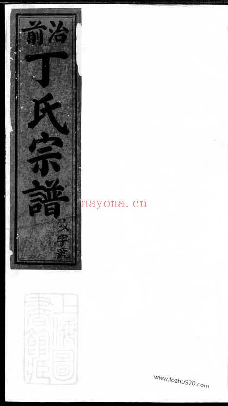 【丁氏重修宗谱】（缙云家谱）_N4541.pdf