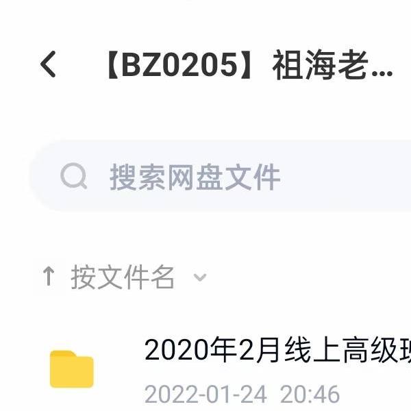 祖海老师2020最新课程数字八字高级班课程，风水，化解秘法等全套课程45集